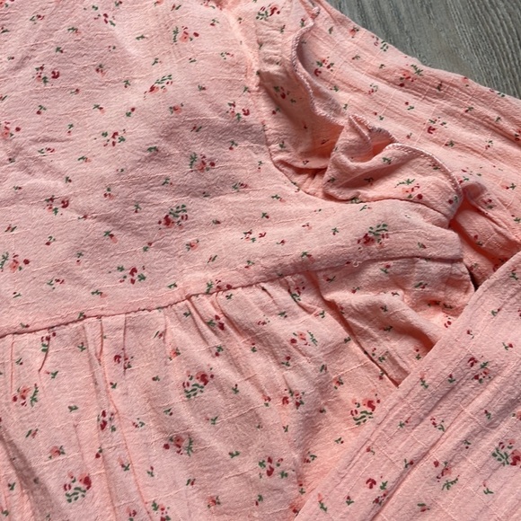 NWT Daisy Street Long Sleeve Smock Dress in Ditsy Floral, size medium - Picture 11 of 14